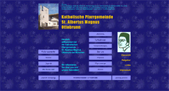 Desktop Screenshot of albertusmagnus-archiv.de