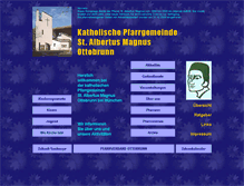 Tablet Screenshot of albertusmagnus-archiv.de